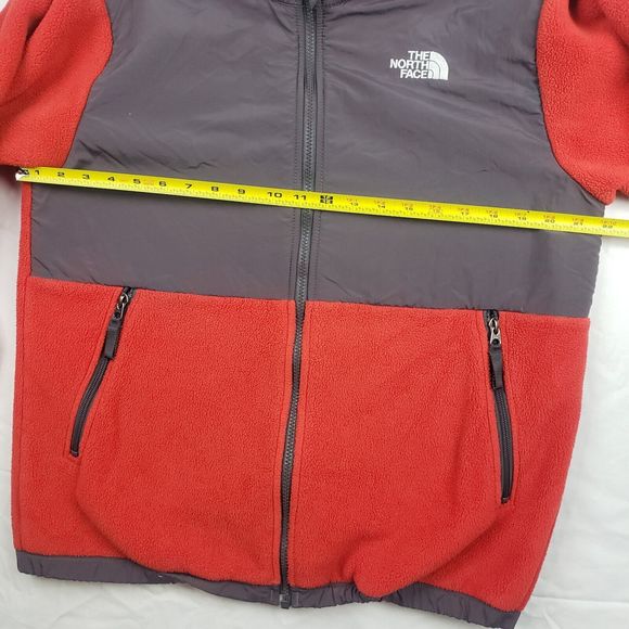 The North Face Kids Red and Gray Jacket - Picture 13 of 16